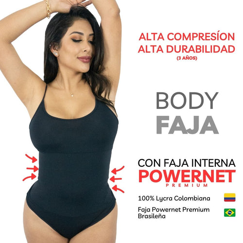 Body Faja Reductor Bodysuit Premium