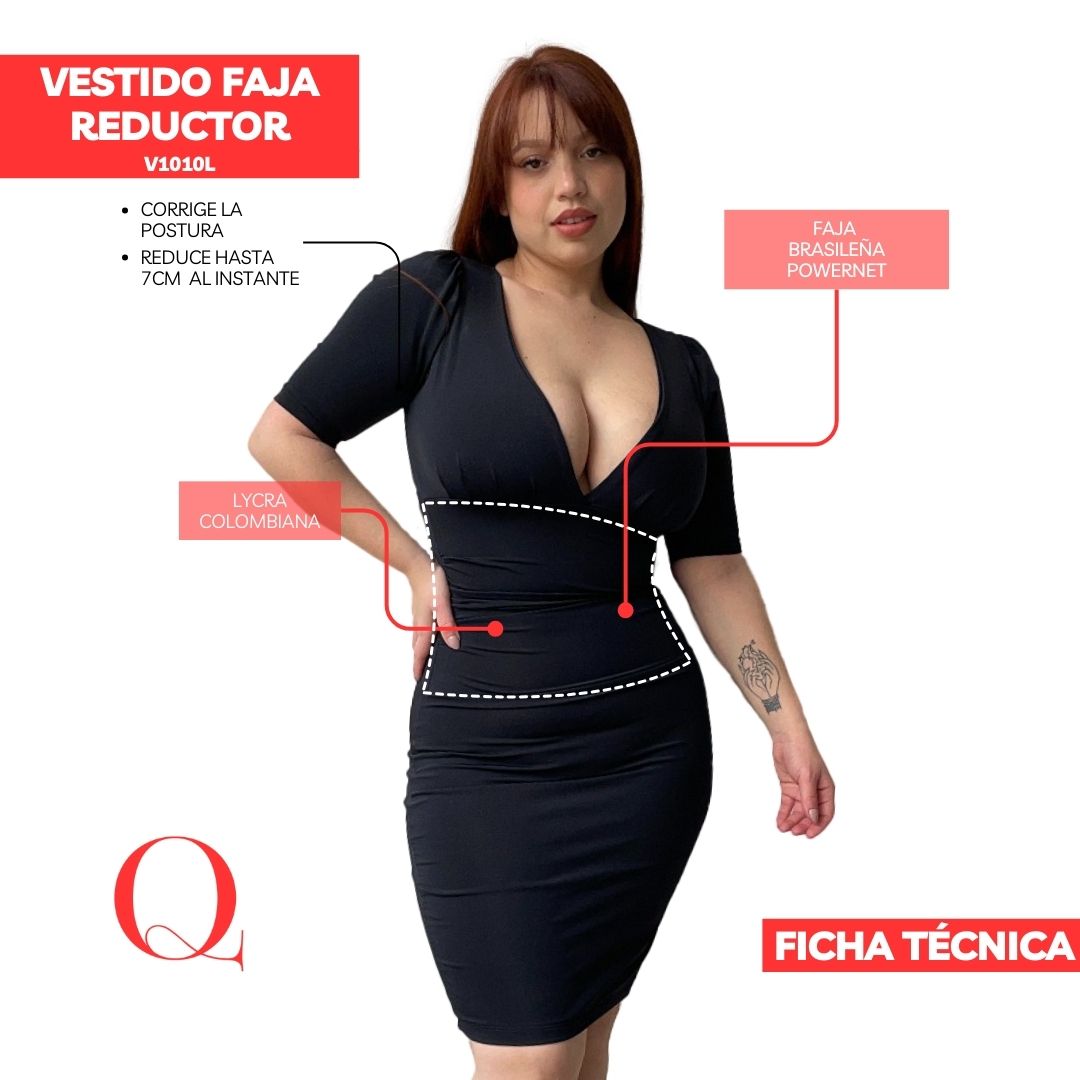 Vestido Faja Reductor Dresssuit