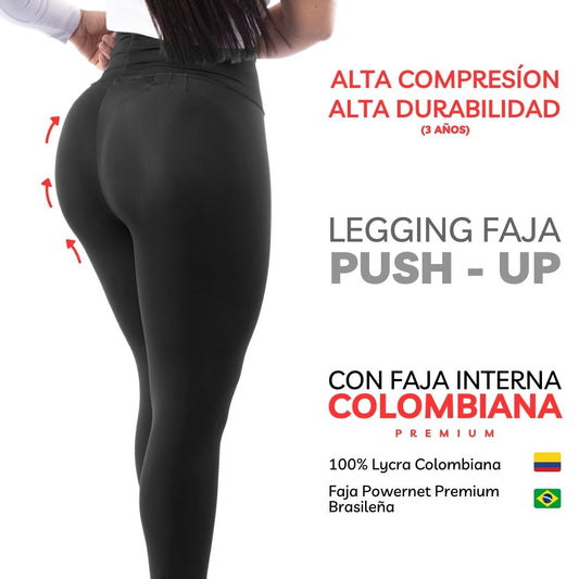 Leggins Faja Push Up Lp100