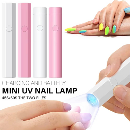 Mini Lampara Led Uv Para Uñas