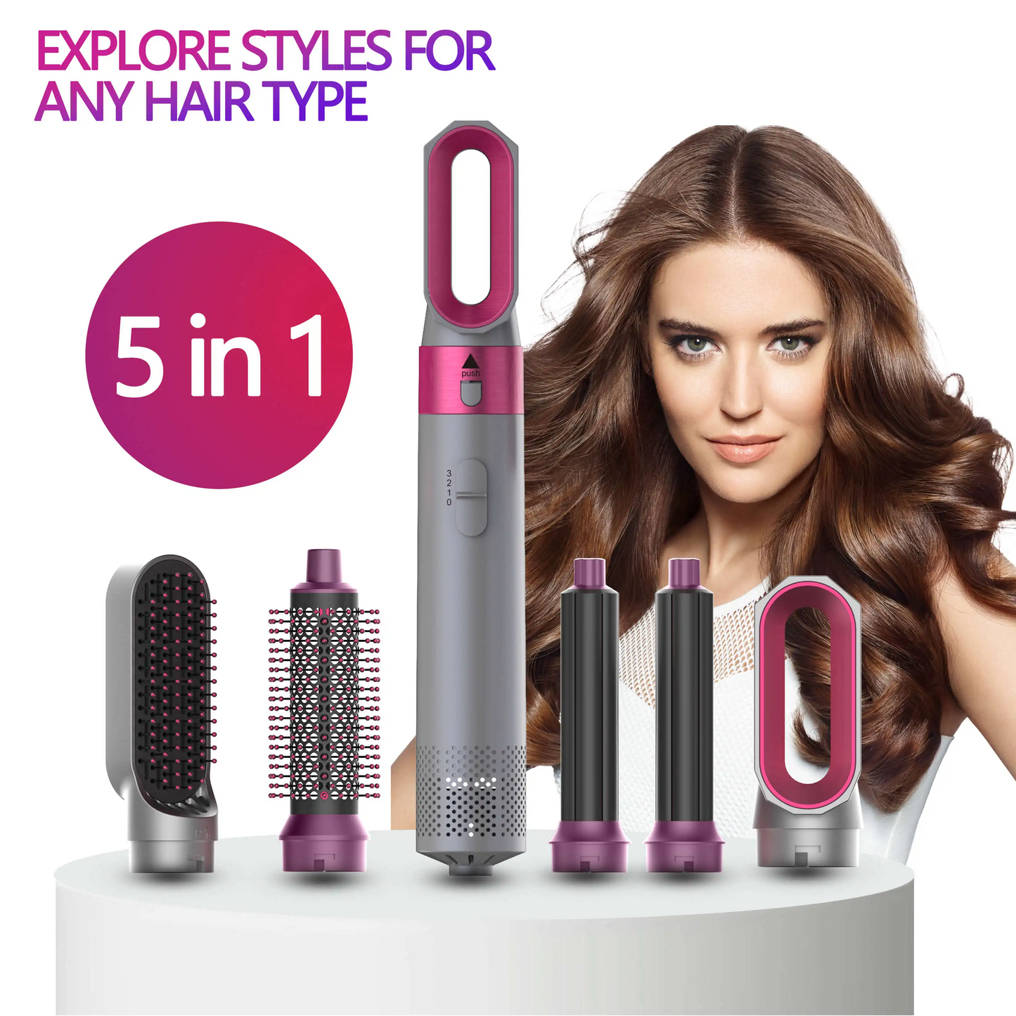 Ioniq Hair - 5 en 1